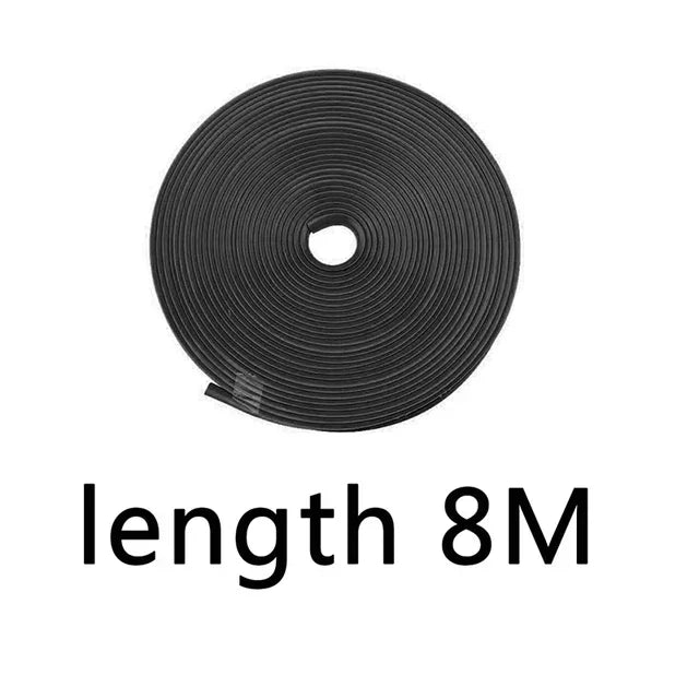 4M/8M Car Wheel Sticker Tire Protector Wheel Edge Protector Car Rim Protector Car Rim Styling Glossy Matte Auto Accessories