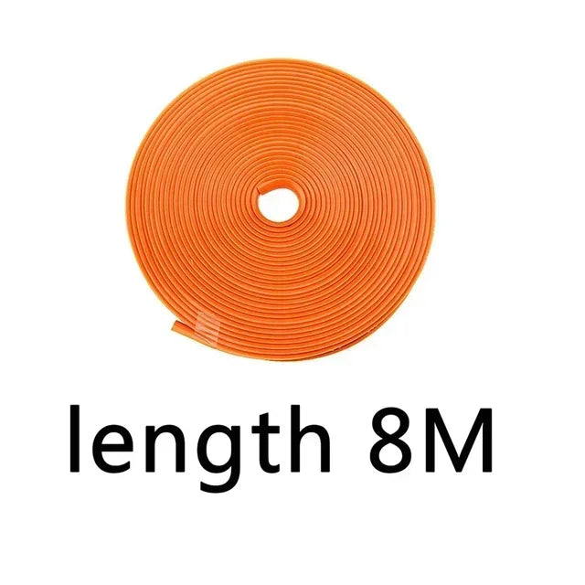 4M/8M Car Wheel Sticker Tire Protector Wheel Edge Protector Car Rim Protector Car Rim Styling Glossy Matte Auto Accessories