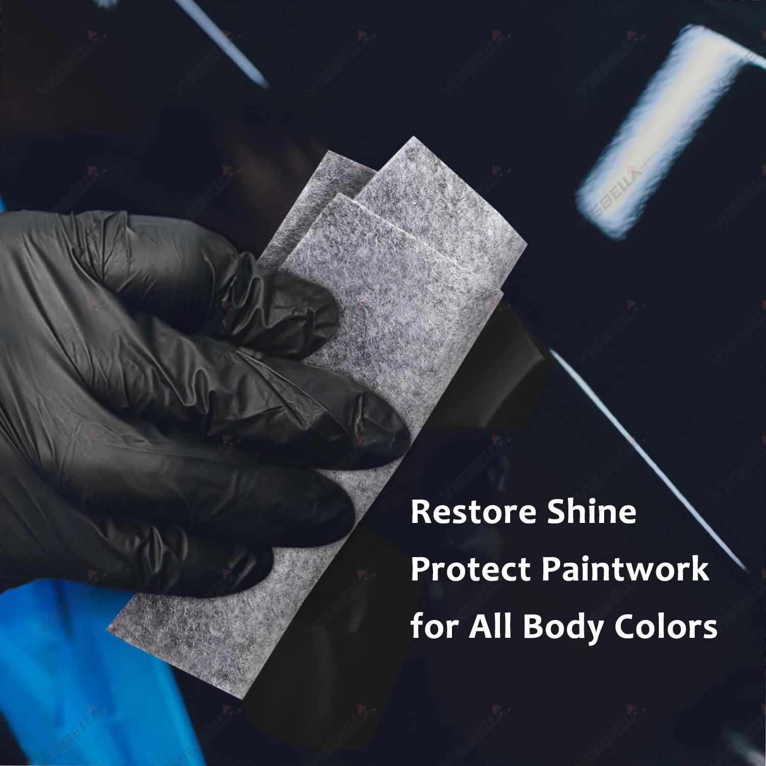 Car Scratch Remover Paste Repair Kit Metal Polishing Wax For Car Body Bumper Tires Paint Car Detailing Paint Restoration 50g