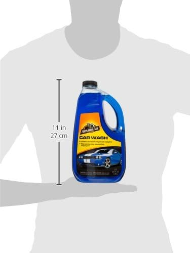 Armor All Foam Action Car Wash Soap, Cleaning Concentrate for Cars, Trucks, and Motorcycles, 64 Fl Oz Bottles (Pack of 4)