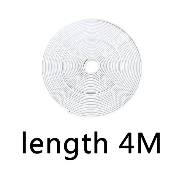 4M/8M Car Wheel Sticker Tire Protector Wheel Edge Protector Car Rim Protector Car Rim Styling Glossy Matte Auto Accessories