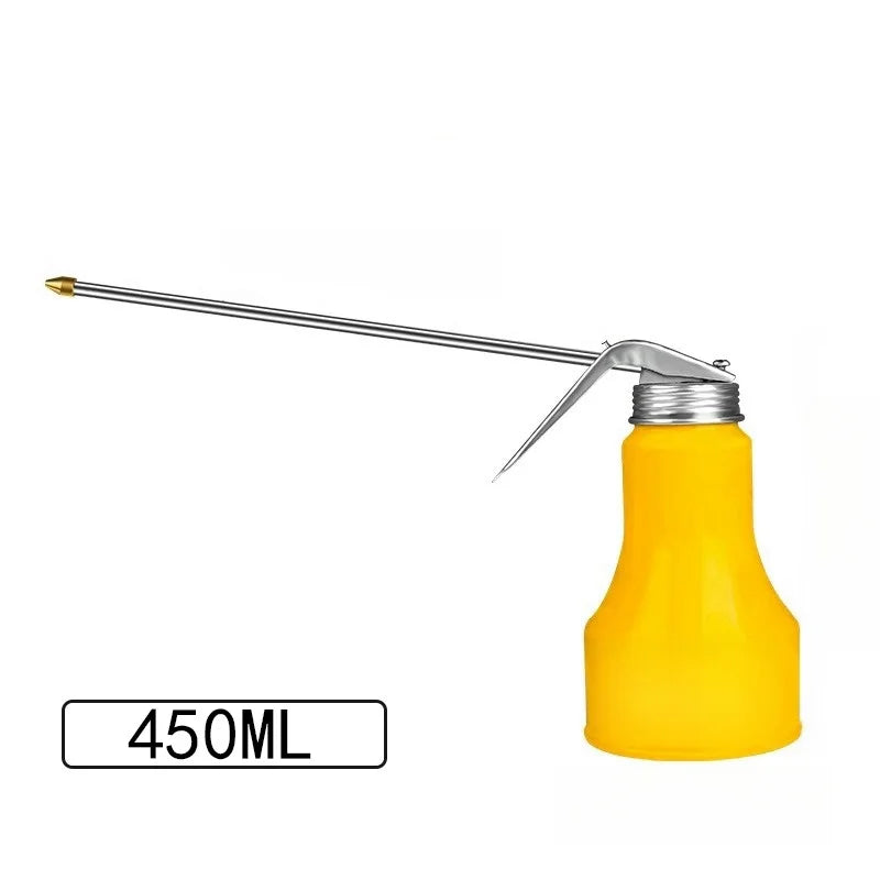 Oil Can Lubrication Metal High Pressure Pump Grease Guns Car Oil Pot Bottle Car Repair Tool 180ml 220ml 300ml 450ml
