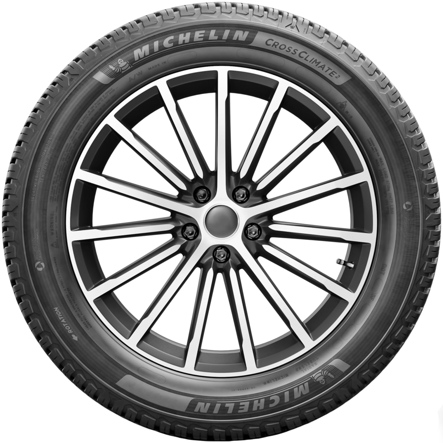 MICHELIN CROSSCLIMATE2 A/W 225/55R17 101V XL (Set of 1 Tire Only)
