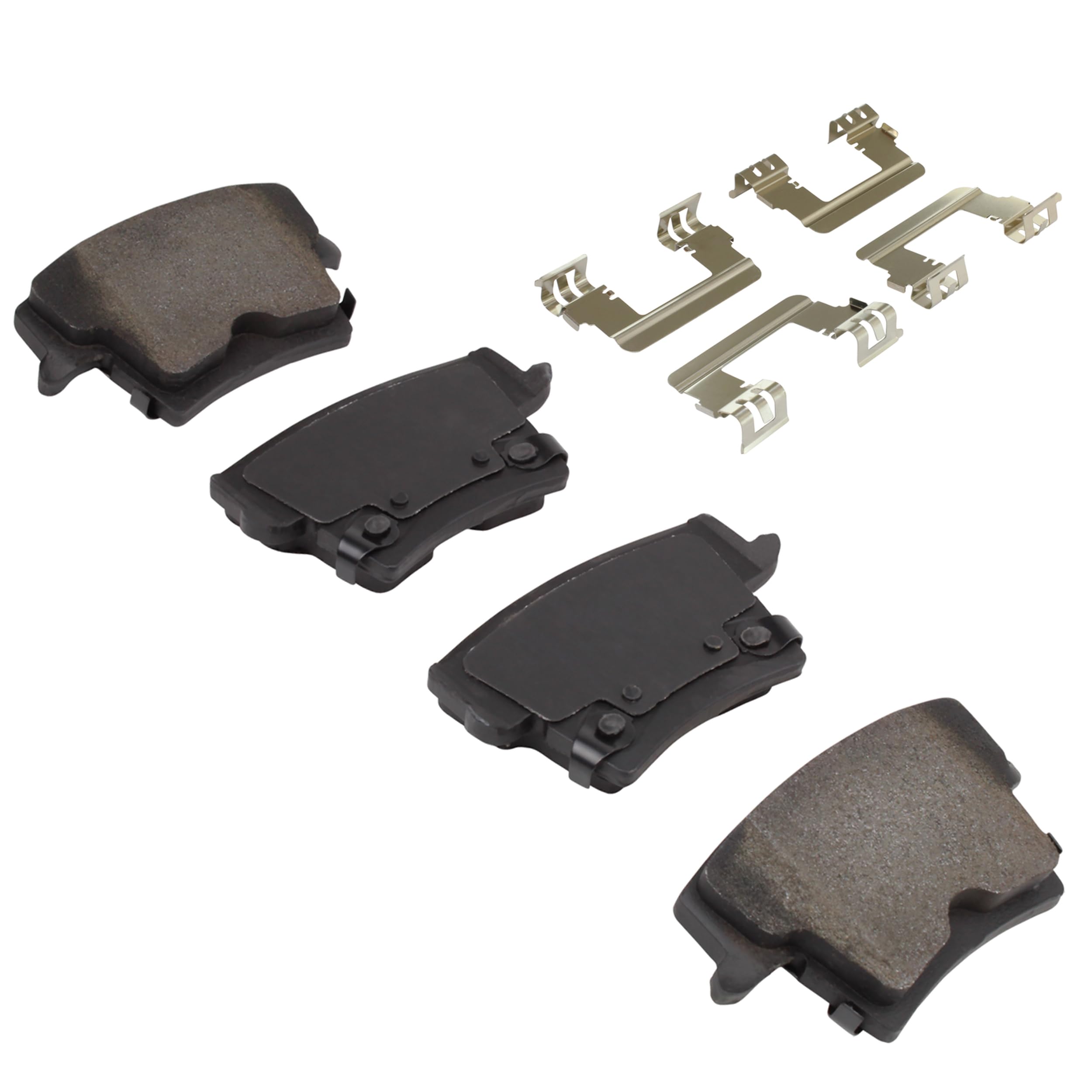 QUALITY-BUILT Rear Ceramic Brake Pads, Premium 1001-1057C, Compatible with 2005-2023 Chrysler/Dodge (300,Challenger,Charger,Magnum)
