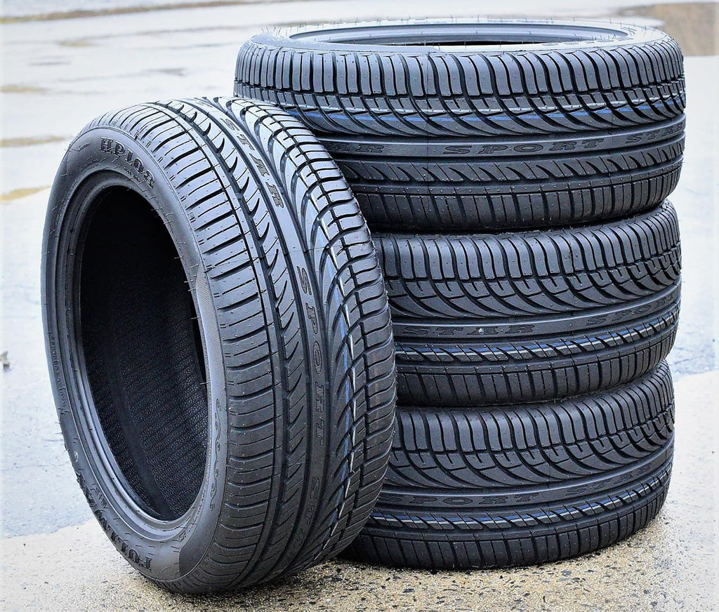 Set of 4 (FOUR) Fullway HP108 All-Season Passenger Car Performance Radial Tires-205/55R16 205/55/16 205/55-16 91V Load Range SL 4-Ply BSW Black Side Wall UTQG 380AA