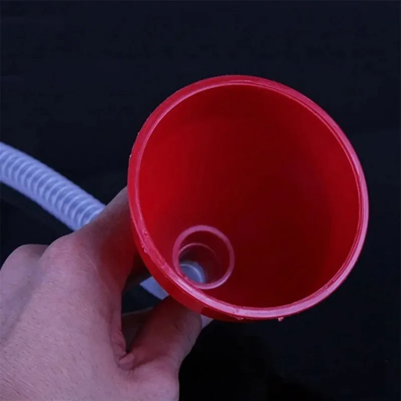1Pc Car Refueling Funnel With Filter Strainer Gasoline Oil Fuel Filling Tools Motorcycle Oil Funnel Auto Accessories