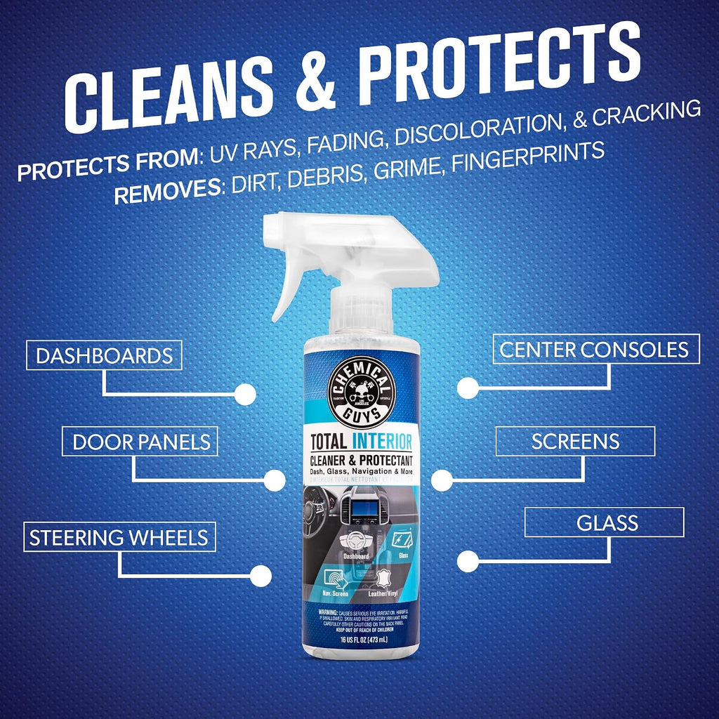 Chemical Guys Complete Car Detailing Kit, 17 Items