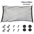 Car Trunk Storage Net Bag Cargo Luggage Nylon Elastic Mesh Hanging Nets Pocket Stowing Tidying Interior Accessories